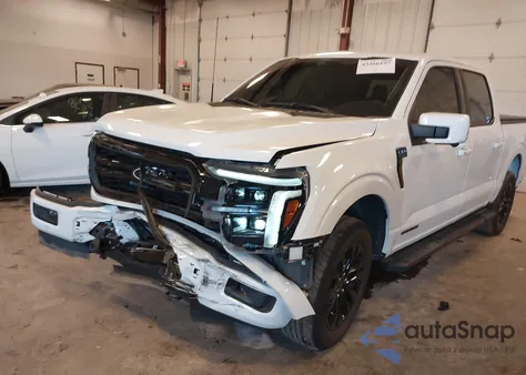 2025 Ford F-150 Lariat z USA, uszkodzony, nr VIN 1FTFW5LD1SFA08192